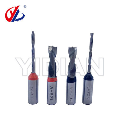 Τρυπάνι TCT Dowel Bit Two Flutes Blind Hole Drilling Head Εργαλεία ξυλουργικής